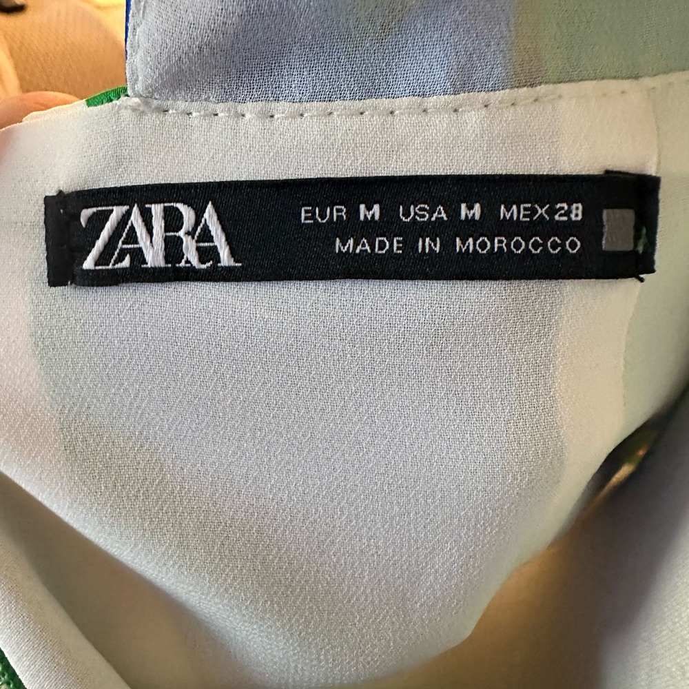 Zara Multicolor Floral Maxi Jumpsuit - Picture 2 of 10